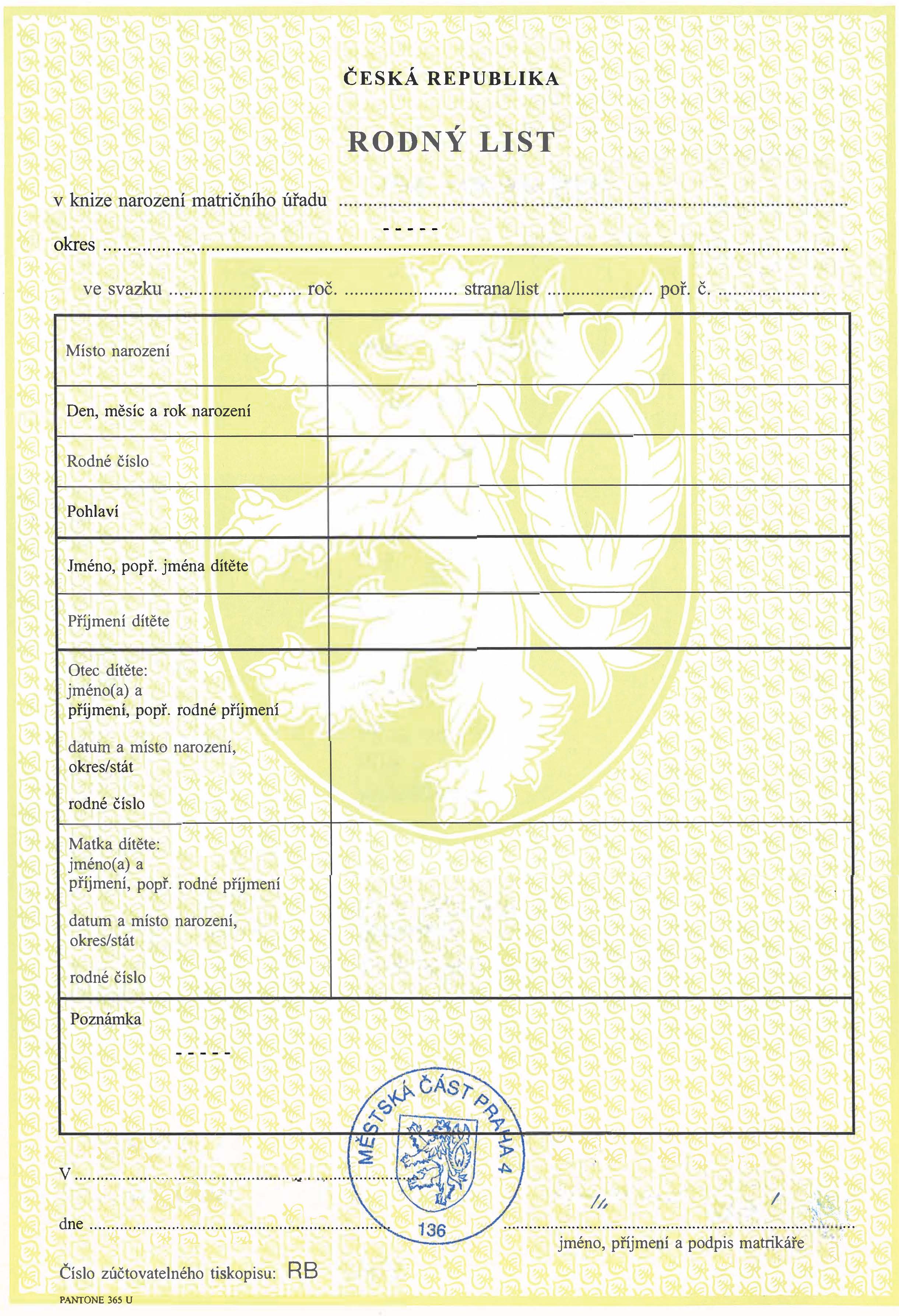 acta de nacimiento checa para traducción certificada en México